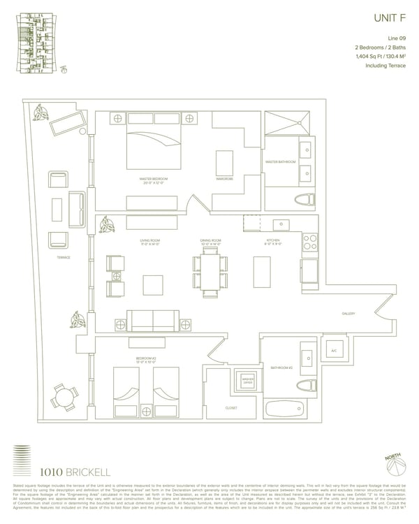 1010 Brickell — Unit F