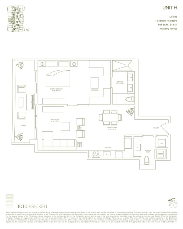 1010 Brickell — Unit H