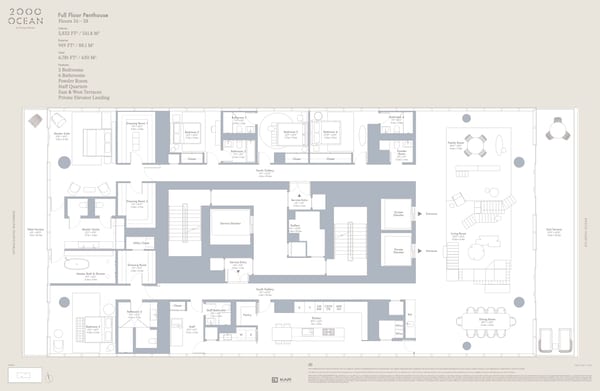 2000 Ocean Hallandale Beach — Full Floor Penthouse