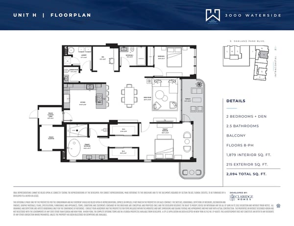 3000 Waterside Fort Lauderdale — Unit H