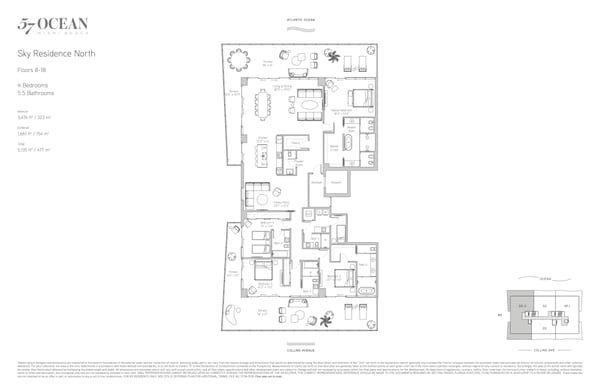 57 Ocean Miami Beach — Sky Residence North