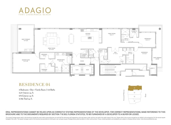 Adagio Ft Lauderdale Beach — Residence 04