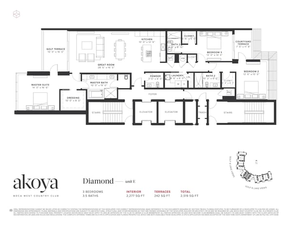 Akoya at Boca West — Diamond