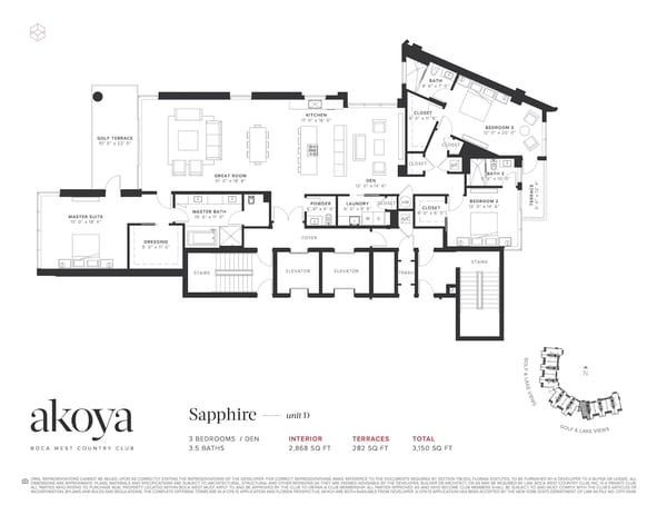 Akoya at Boca West — Sapphire