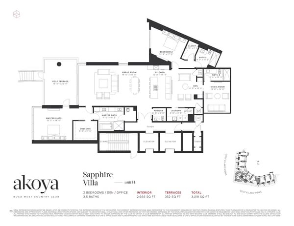 Akoya at Boca West — Sapphire Villa