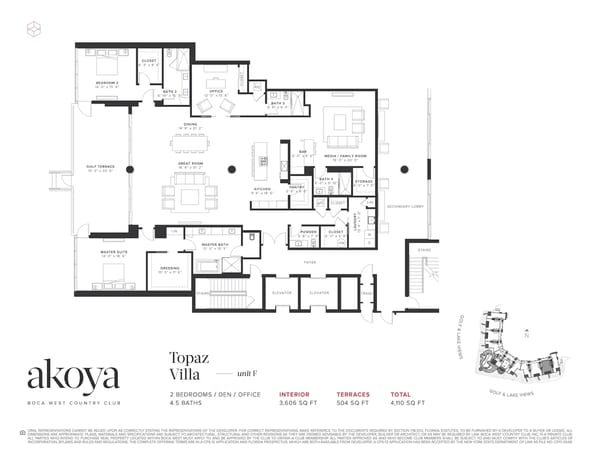 Akoya at Boca West — Topaz Villa