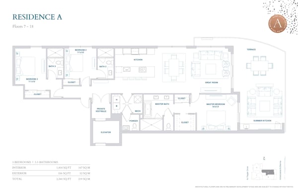 Alba Palm Beach — Residence A