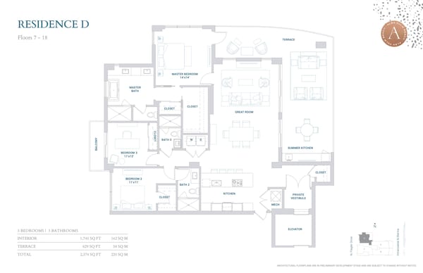 Alba Palm Beach — Residence D
