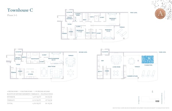 Alba Palm Beach — Townhouse C