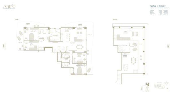 Amrit Ocean Resort & Residences — Peace Towers Penthouse 2