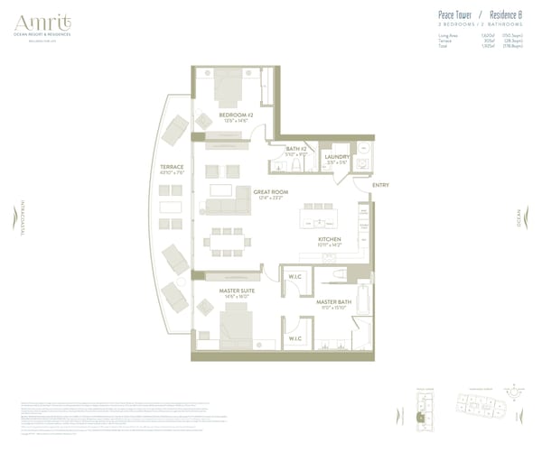 Amrit Ocean Resort & Residences — Peace Tower Residence B