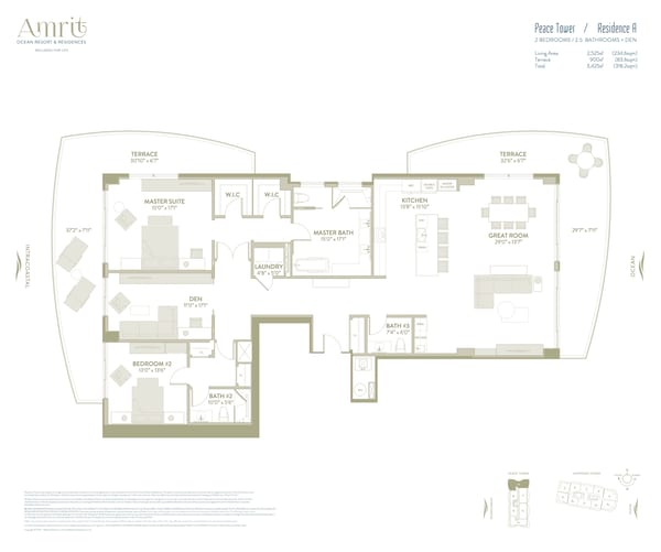 Amrit Ocean Resort & Residences — Peace Tower Residence A