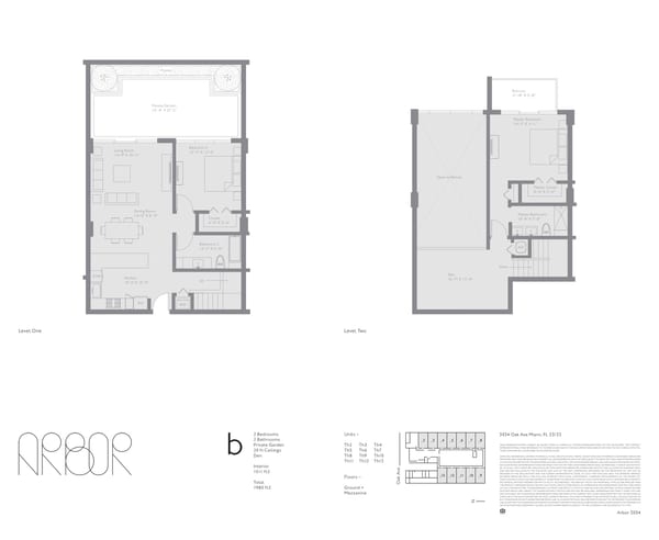 Arbor Coconut Grove — Plan B