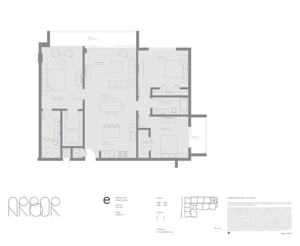 Arbor Coconut Grove — Plan E