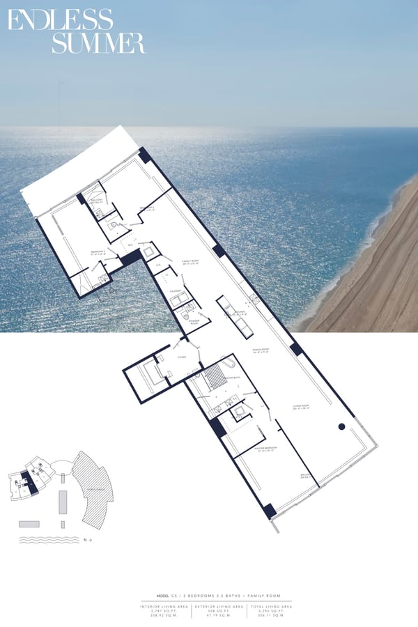 Auberge Beach Residences — Model CS