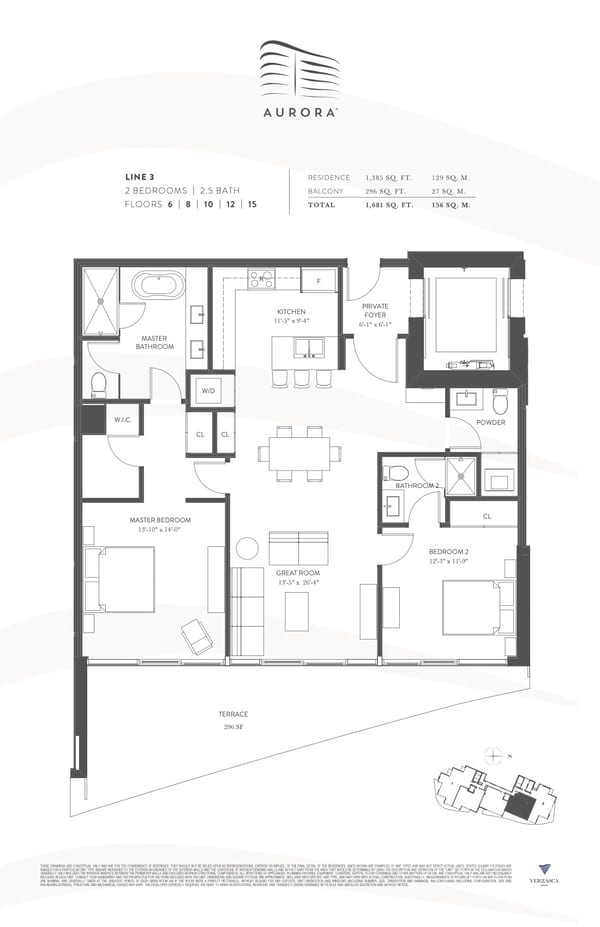Aurora Sunny Isles Beach — Line 3