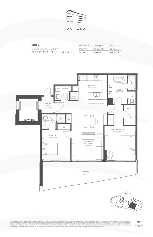 Aurora Sunny Isles Beach — Line 4