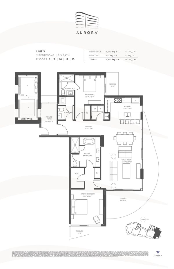 Aurora Sunny Isles Beach — Line 5