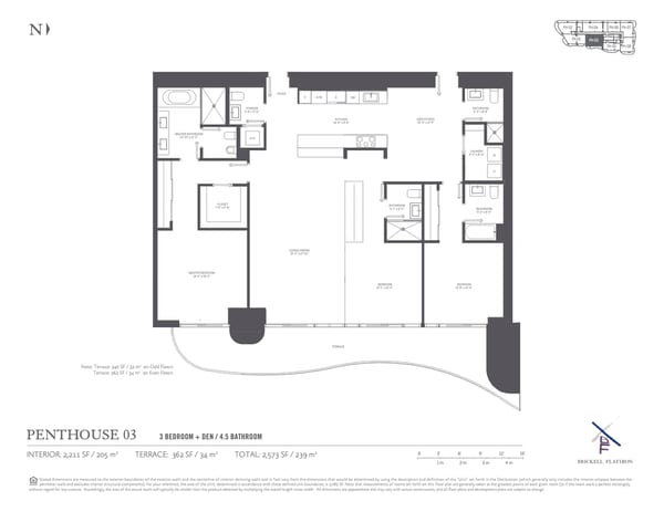 Brickell Flatiron Condos — Penthouse 03