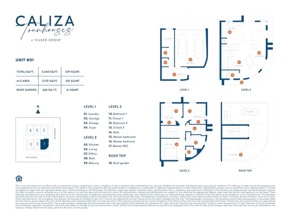 Caliza Townhouses at Silver Grove — Unit 01