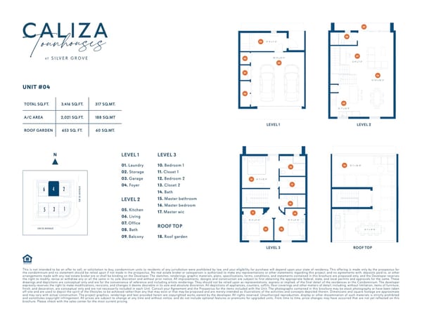 Caliza Townhouses at Silver Grove — Unit 04