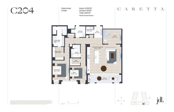 Caretta Juno Beach — C204