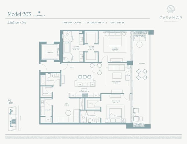 Casamar Pompano Beach Condos — Residence 203