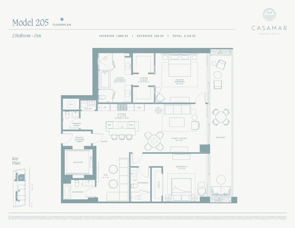 Casamar Pompano Beach Condos — Residence 205