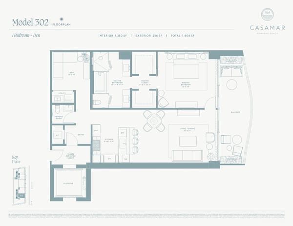 Casamar Pompano Beach Condos — Residence 302