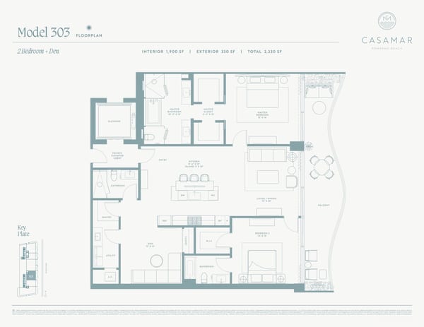 Casamar Pompano Beach Condos — Residence 303