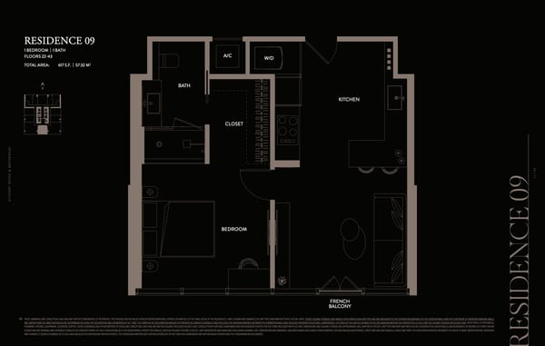 E11even Residences Miami — Residence 09