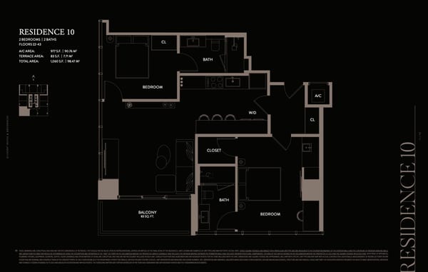 E11even Residences Miami — Residence 10