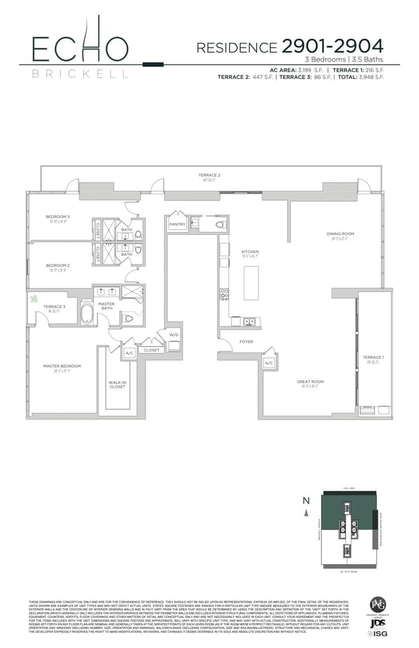 Echo Brickell — Residence 2901-2904