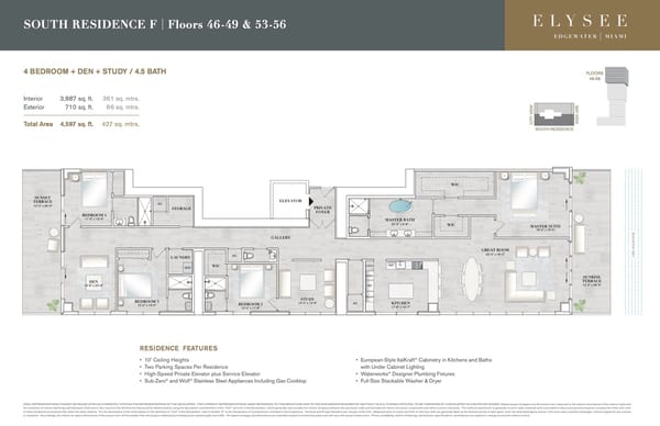Elysee Miami — South Residence F
