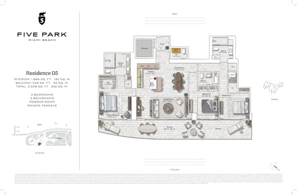 Five Park Residences Miami Beach — Residence 05