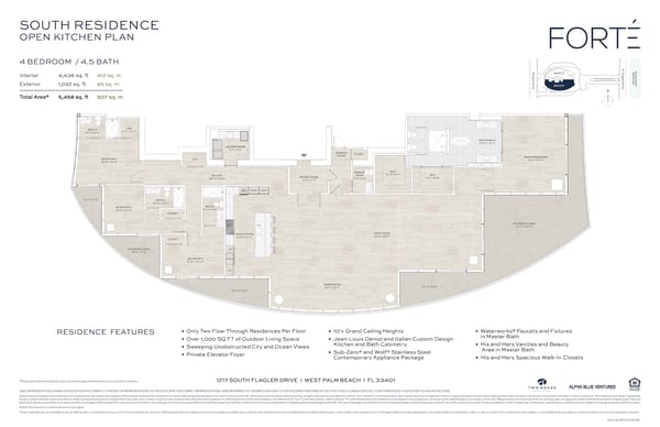 Forte on Flagler — South - Open Kitchen