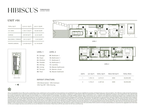 The Hibiscus Townhouses Miami — Unit 1