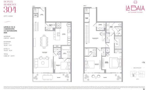 La Baia Bay Harbor Islands — Duplex Residence 304