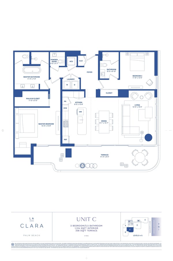 La Clara Palm Beach — Unit C