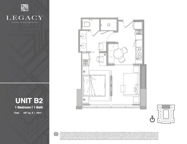 Legacy Downtown Miami Hotel and Residences — Unit B2
