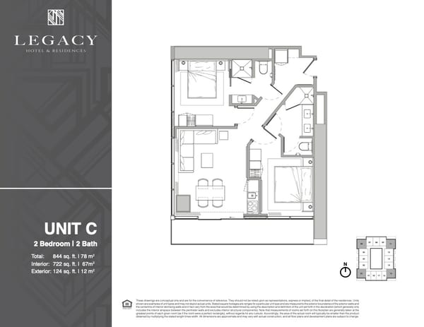 Legacy Downtown Miami Hotel and Residences — Unit C
