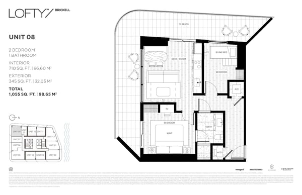 Lofty Brickell — Unit 08