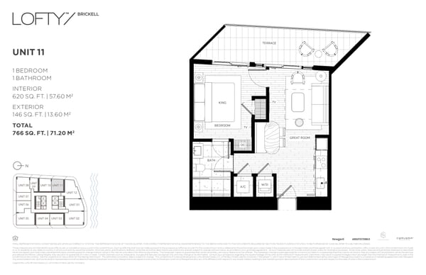 Lofty Brickell — Unit 11