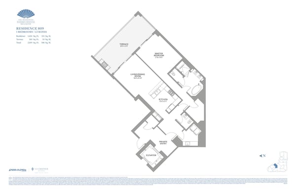 The Residences at Mandarin Oriental — Residence 809