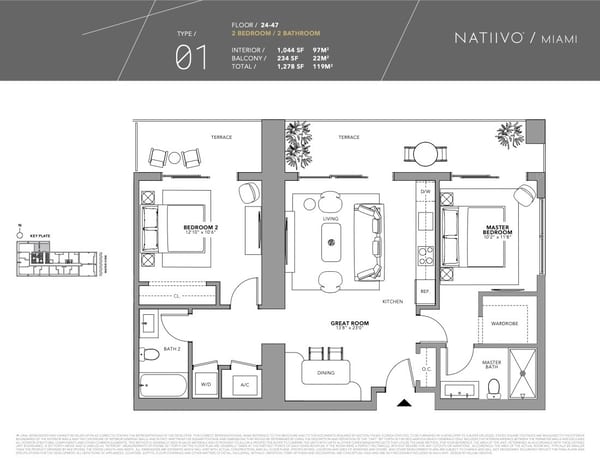 Natiivo Miami — Type 01