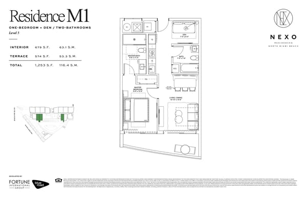 Nexo Miami Beach — Residence M1