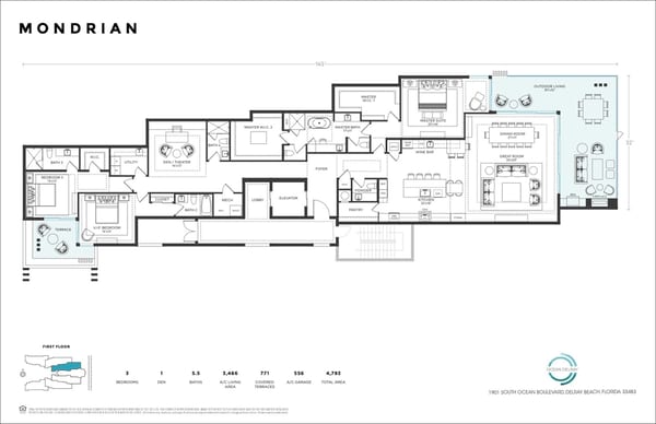 Ocean Delray Condos — Mondrian