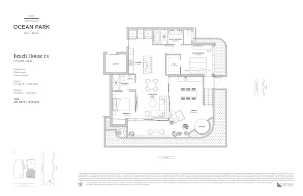 Ocean Park South Beach — Beach House 01