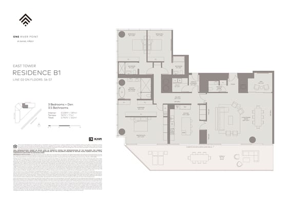 One River Point — Residence B1