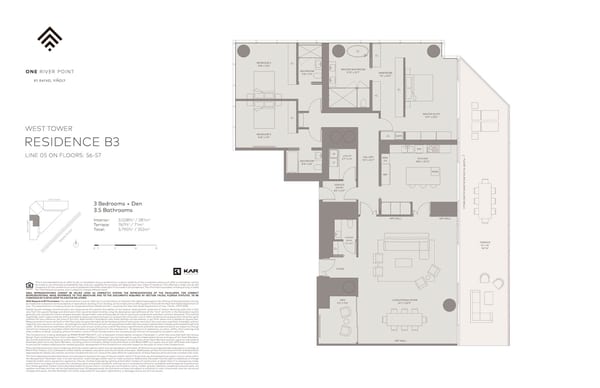 One River Point — Residence B3
